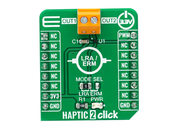 Mikroe LC898302AXA-MH HAPTIC 2 클릭 보드 제품 소개