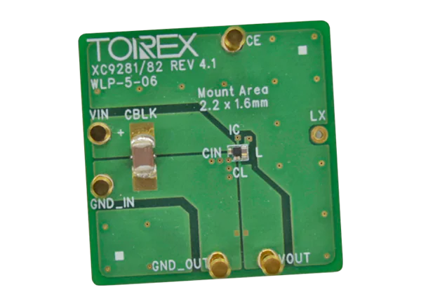 Torex Semiconductor XC9282B18E0R-G 1.8V 평가 기판 제품 소개