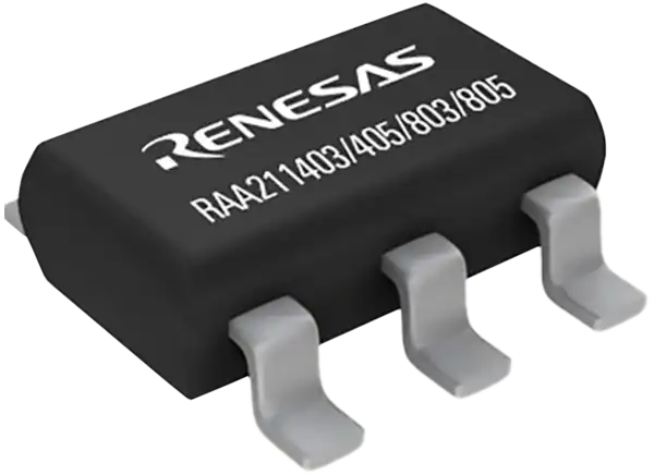 Renesas Electronics RAA21180x DC/DC 벅 레귤레이터의 소개, 기능 및 애플리케이션